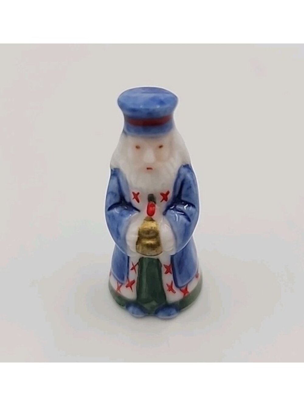 Vintage Miniature Wise Man 1.25" Ceramic Bug House Taiwan